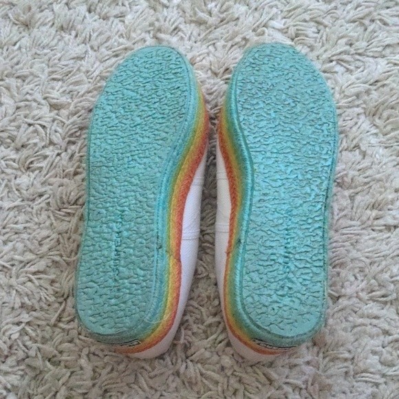 Superga Fantasia Rainbow Platform Sneakers Women Size 7.5 - Picture 7 of 7